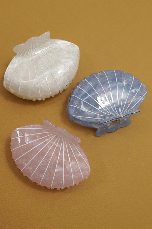 Mermaid Seashell Hair Claw Clip