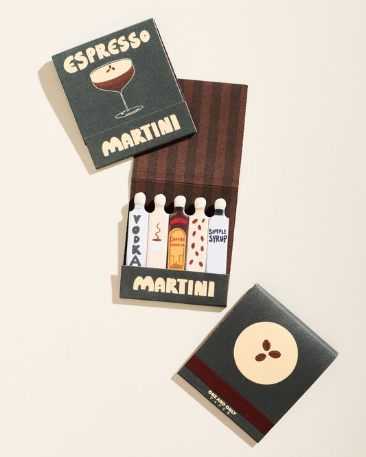 Espresso Martini Stem Matchbook