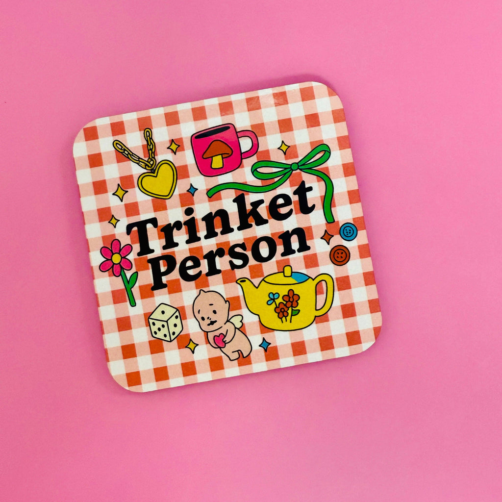 Trinket Person Fridge Magnet