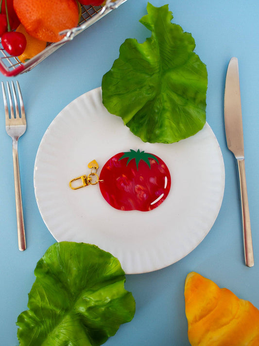 Tomato Keychain