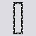 Polka Party Magnetic Photobooth Frame