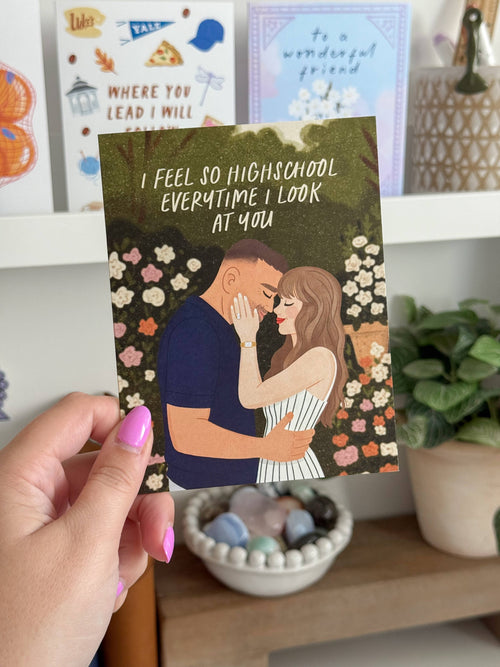 "So High School" Secret Garden TS Card