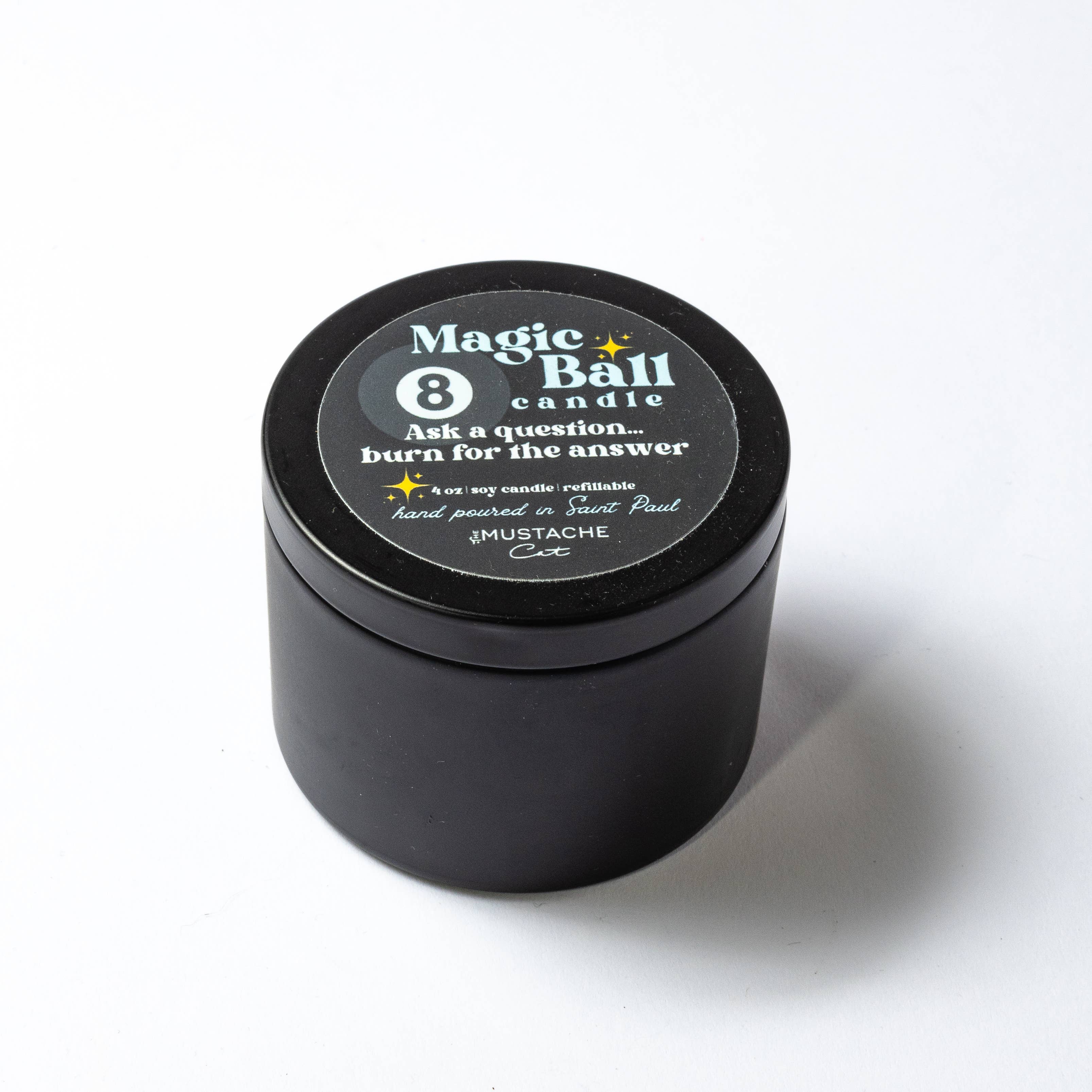 Magic 8 Ball Candle