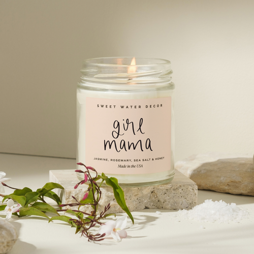 "Girl Mama" 9 oz Soy Candle