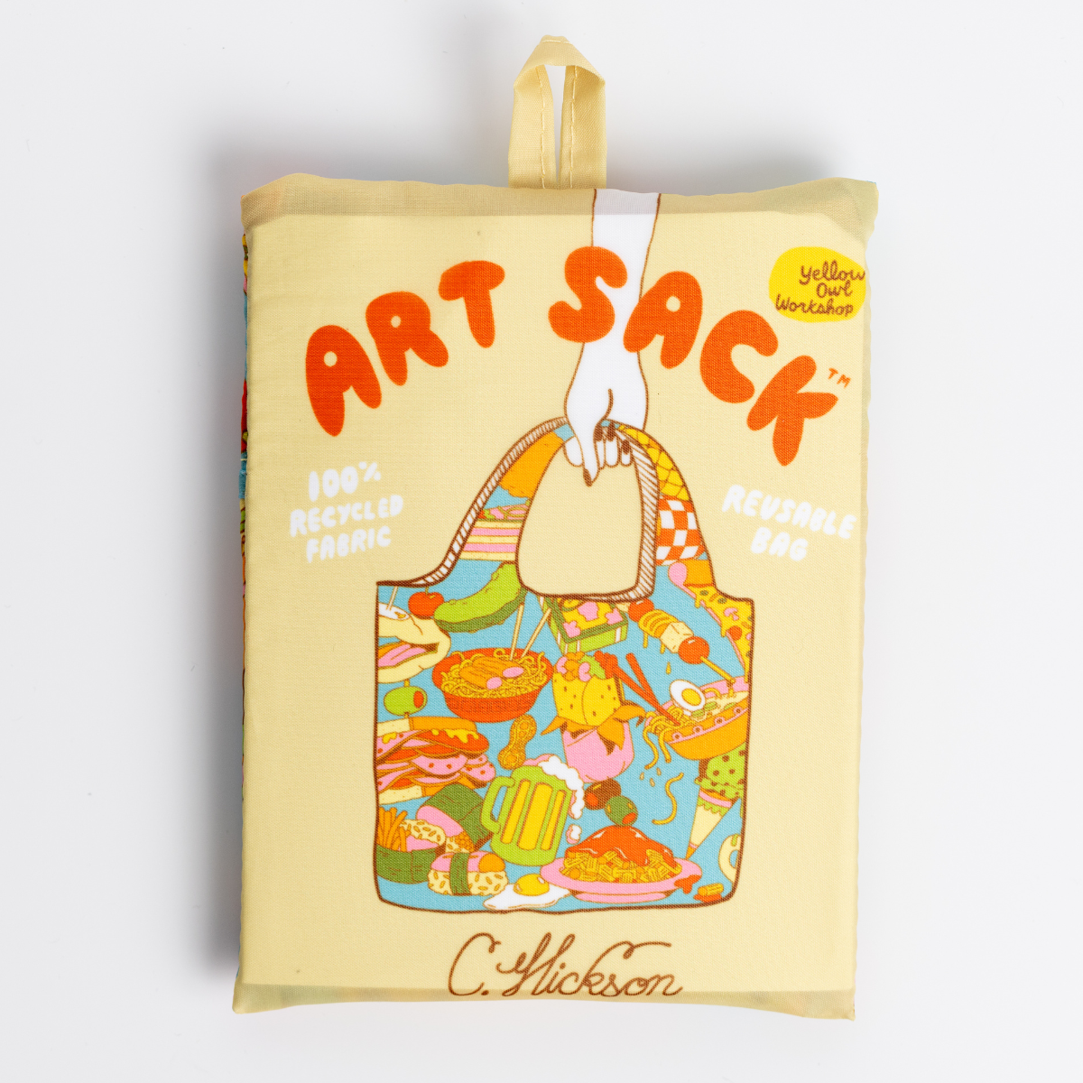 Gourmand Art Sack® by Clay Hickson - Reusable Foodie Tote