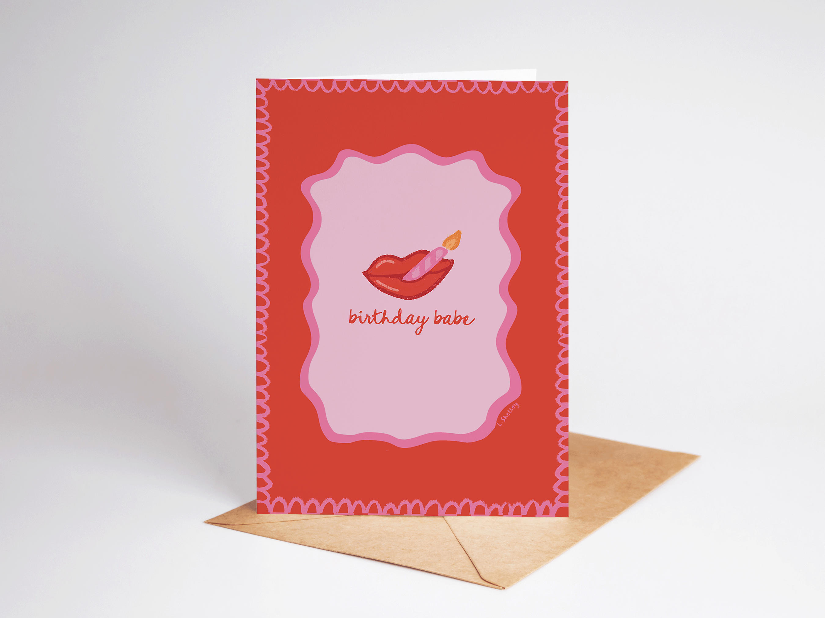 Birthday Babe Glam Greeting Card