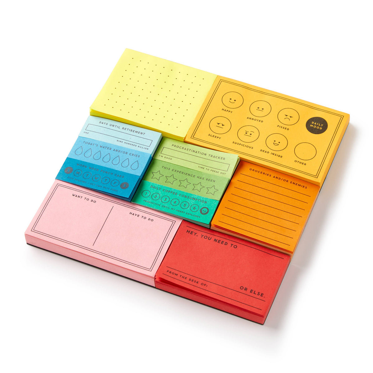 "I've Got A Few Notes" Tear-off Notepad Set by Brass Monkey