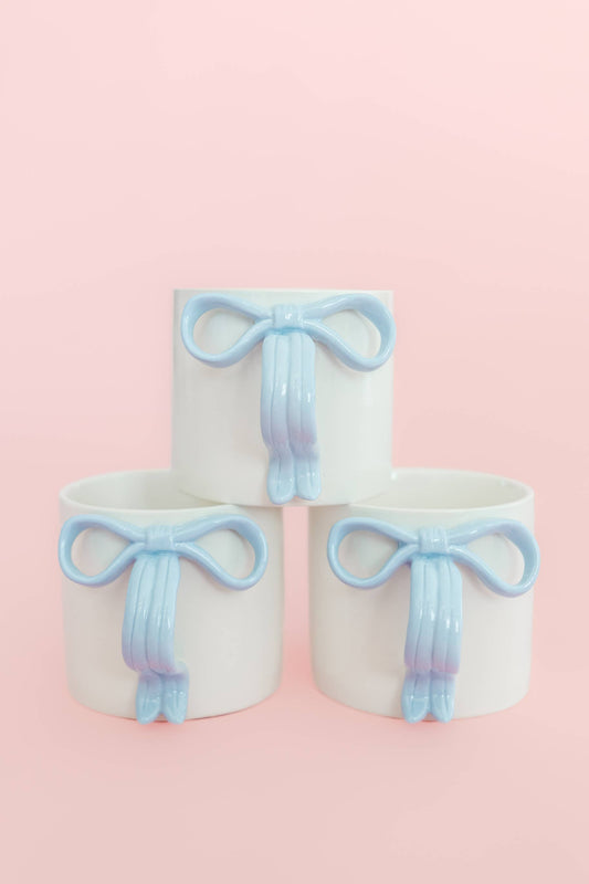 Blue Bow Mug