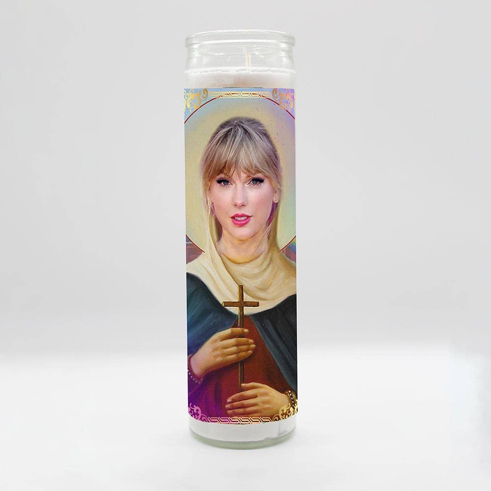 Saint Taylor "Swift-ie" Candle