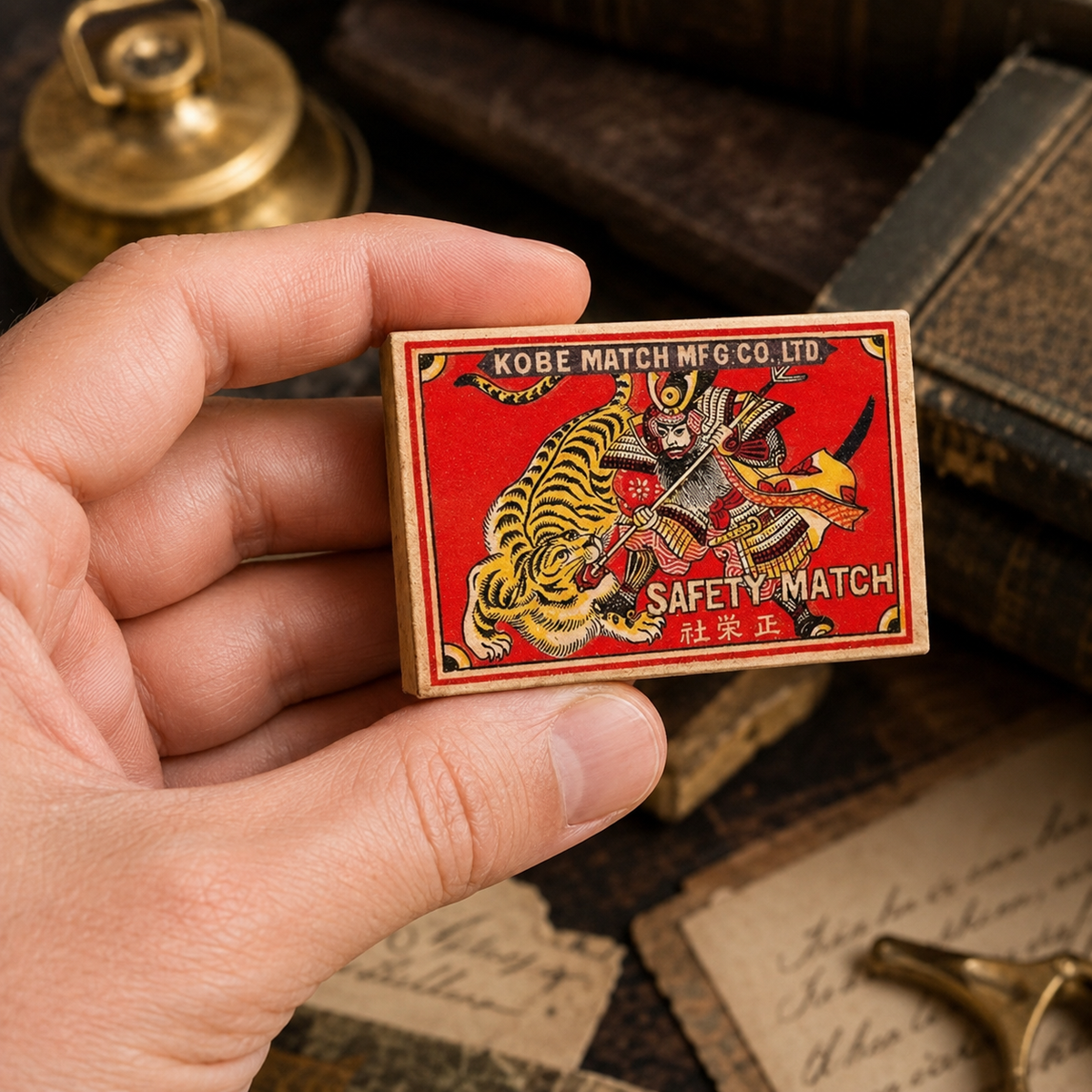 Vintage Tiger Matchbox