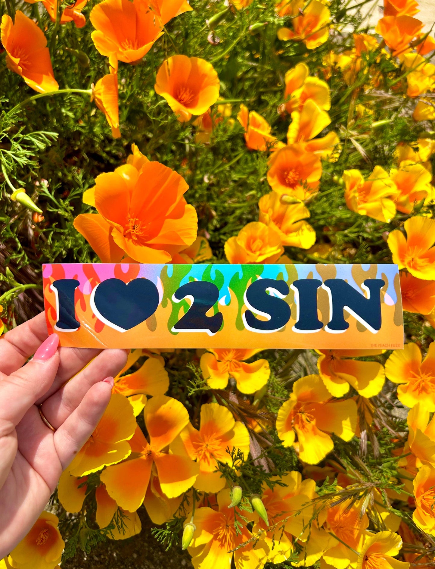 "I Love To Sin" Bumper Sticker