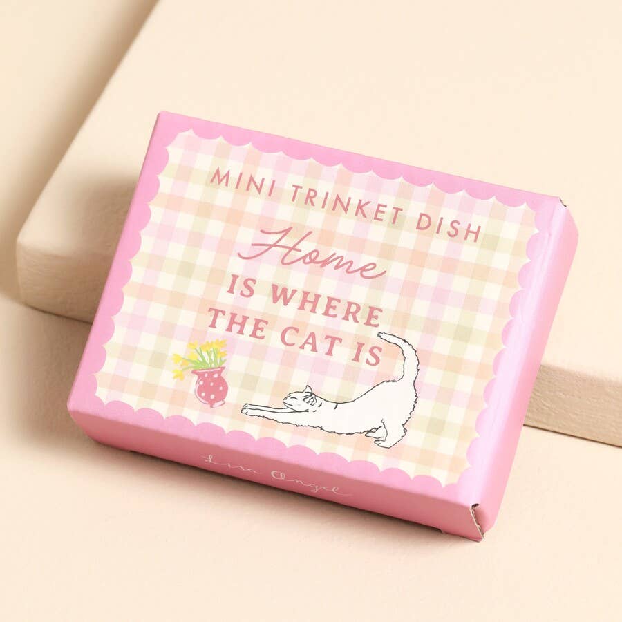 Home Is Where The Cat Is Trinket Dish