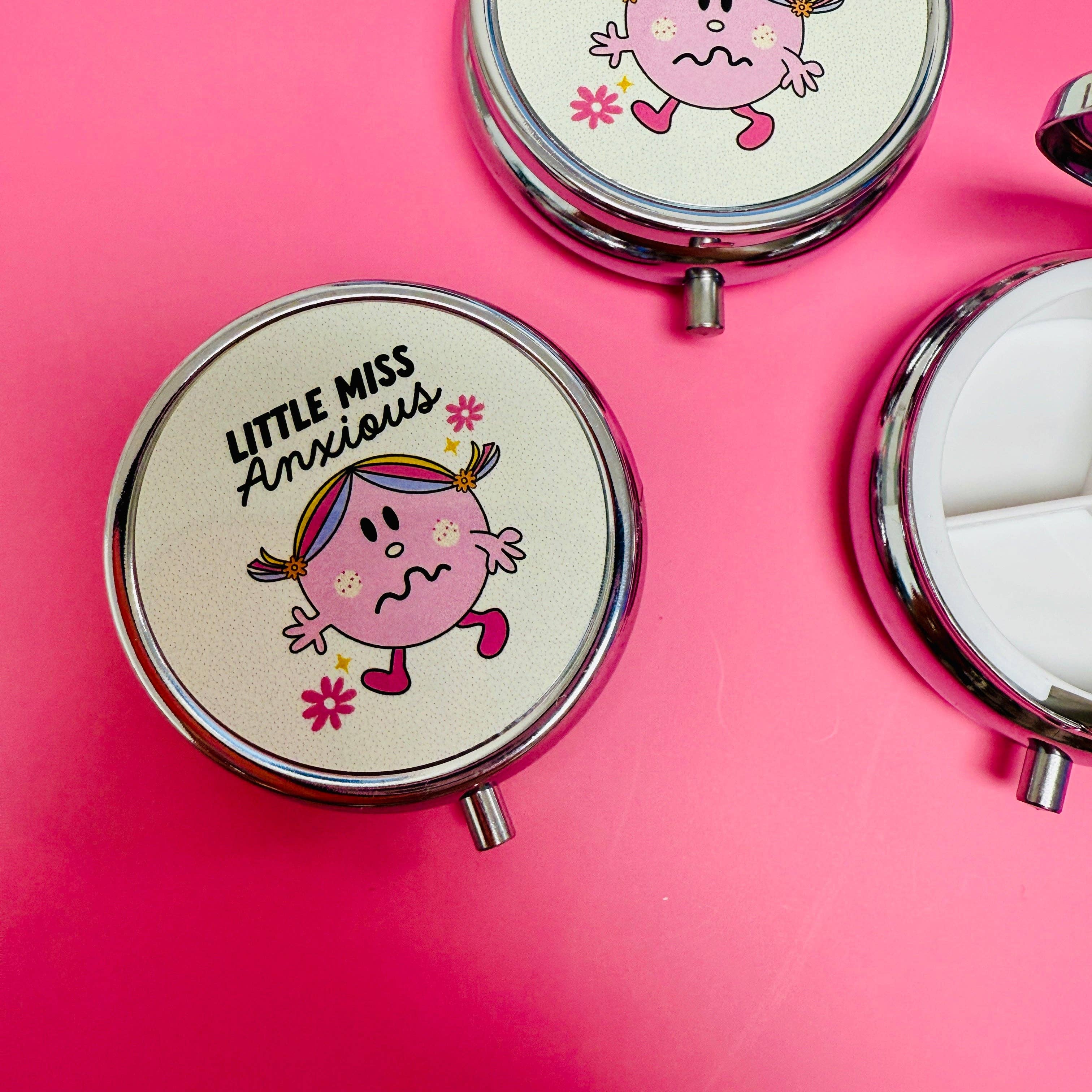"Little Miss Anxious" Purse Pill Box