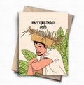 "Happy Birthday Bebe" Bad Bunny Greeting Card