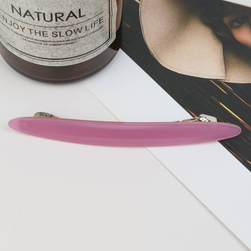 French Acetate Barrette Hair Clip