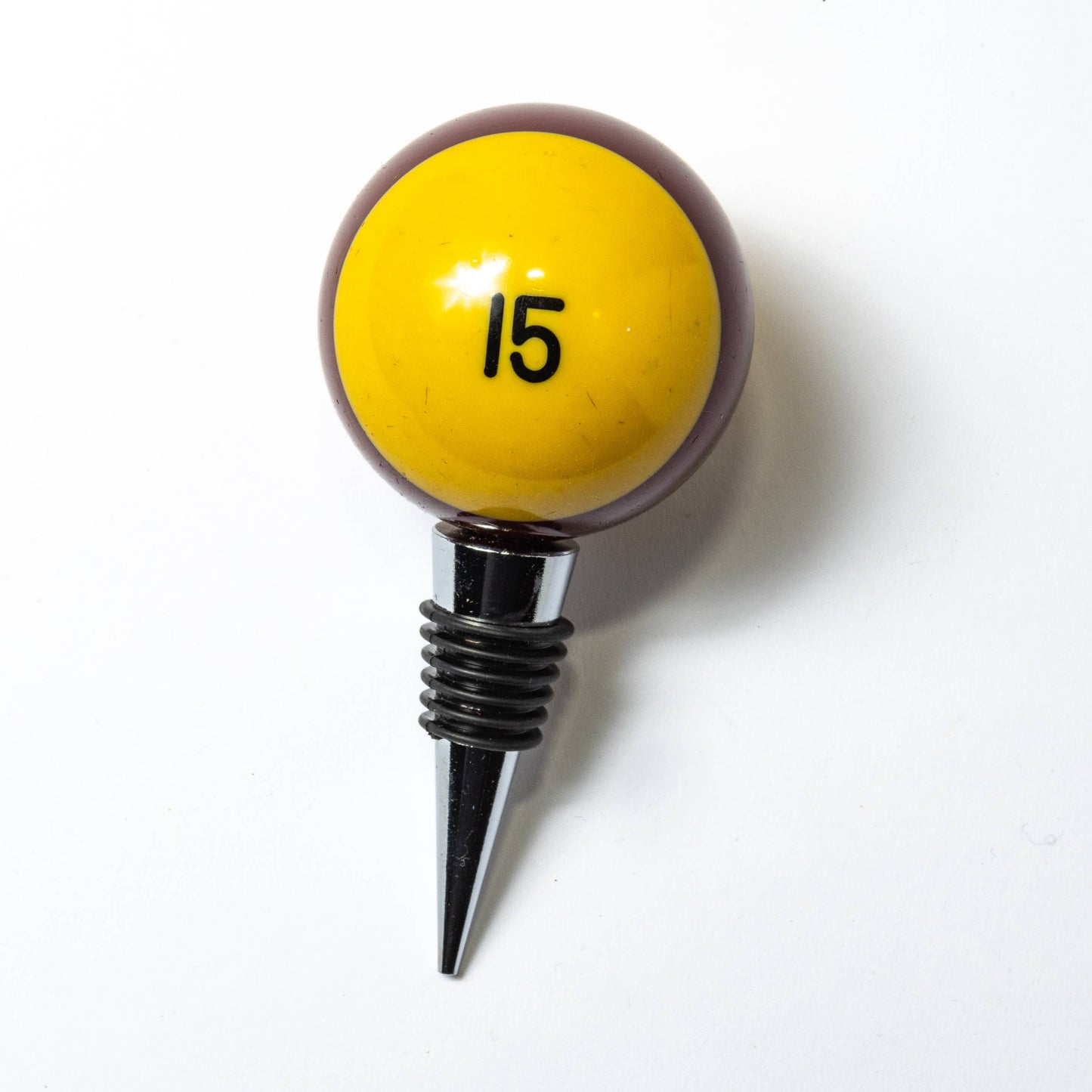 Vintage Billiard Ball Bottle Stopper