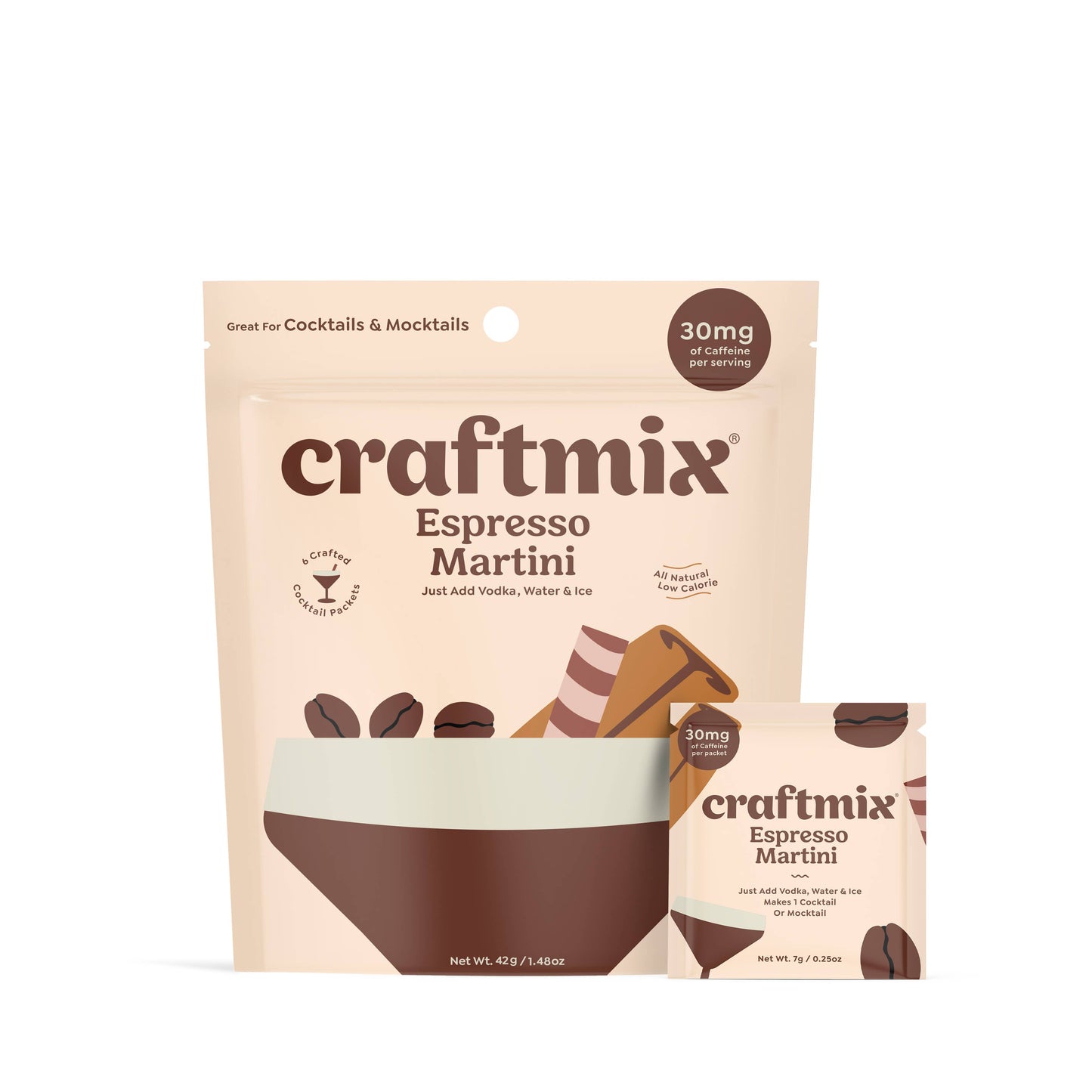 Craftmix Espresso Martini Cocktail Mixer Multipack