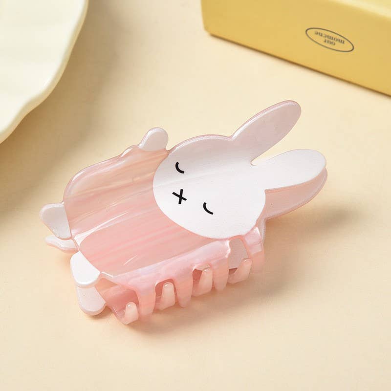 Miffy Cartoon Hair Claw Clip