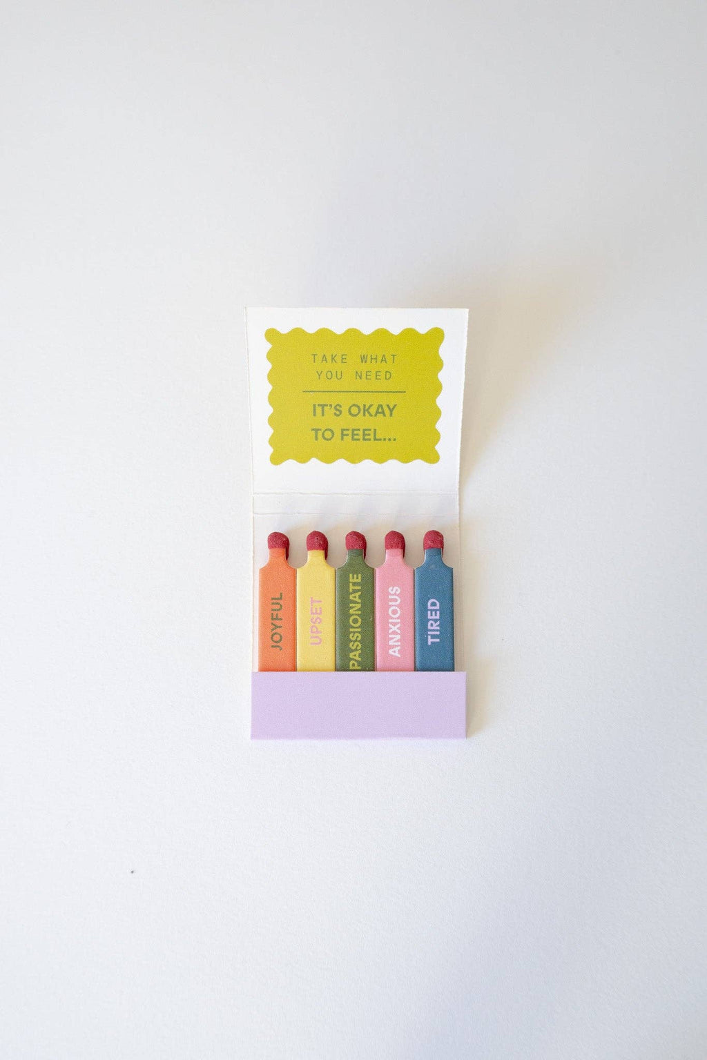 Validating Affirmations for Big Feelings Matchbook