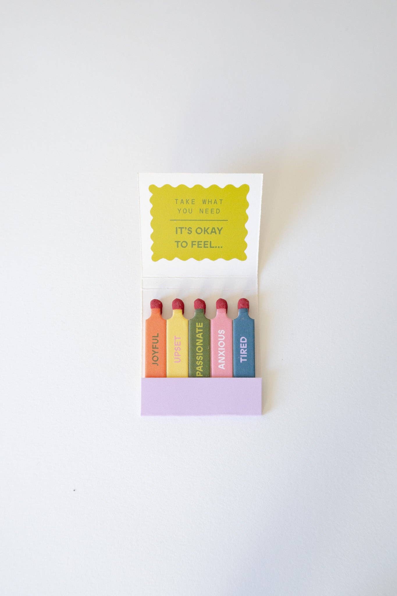 Validating Affirmations for Big Feelings Matchbook