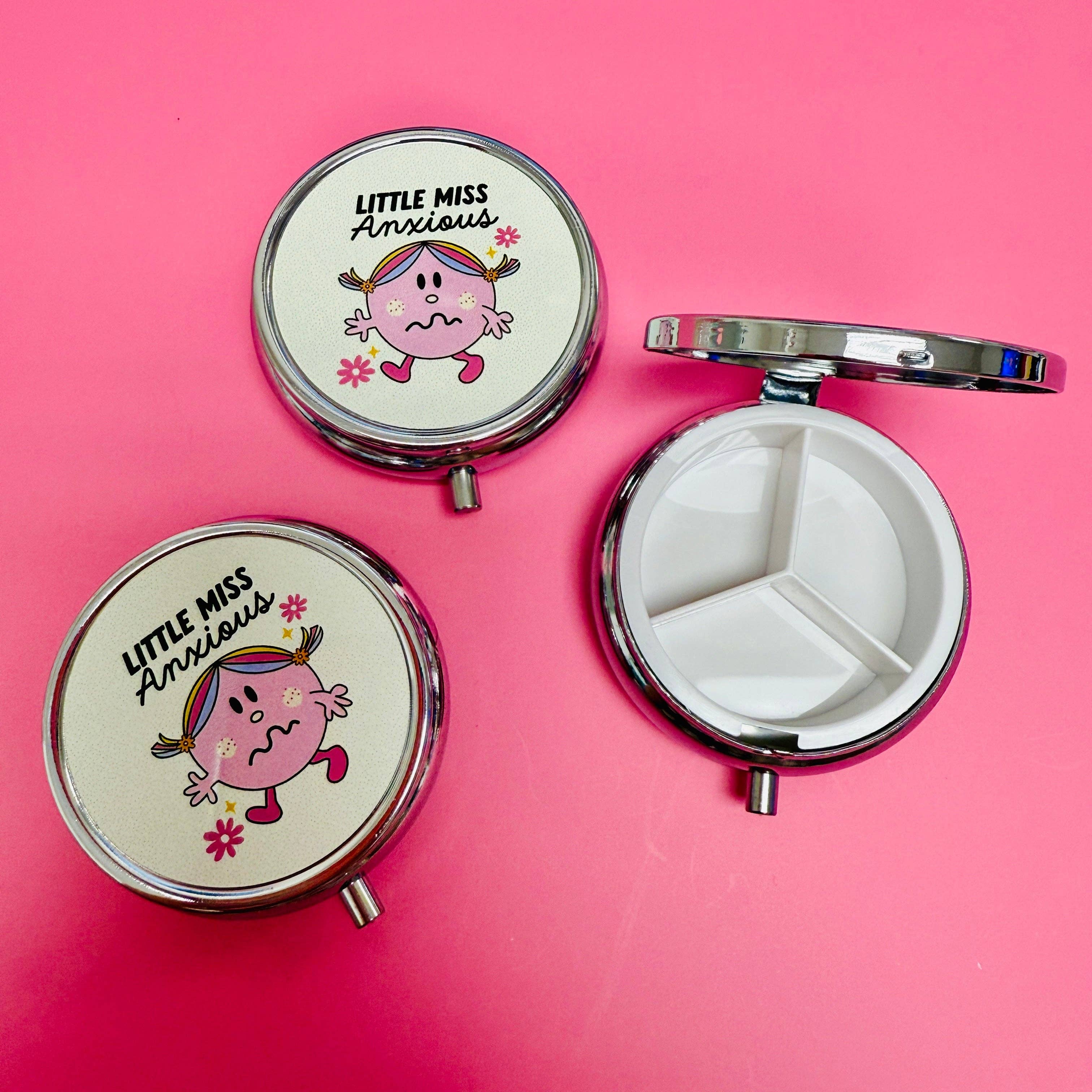 "Little Miss Anxious" Purse Pill Box