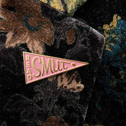 "Read Smut" Enamel Lapel Pin