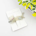 Crystal Cat Acetate Side Hair Clip