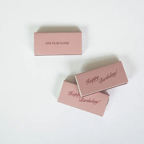 "Happy Birthday" Matchbox