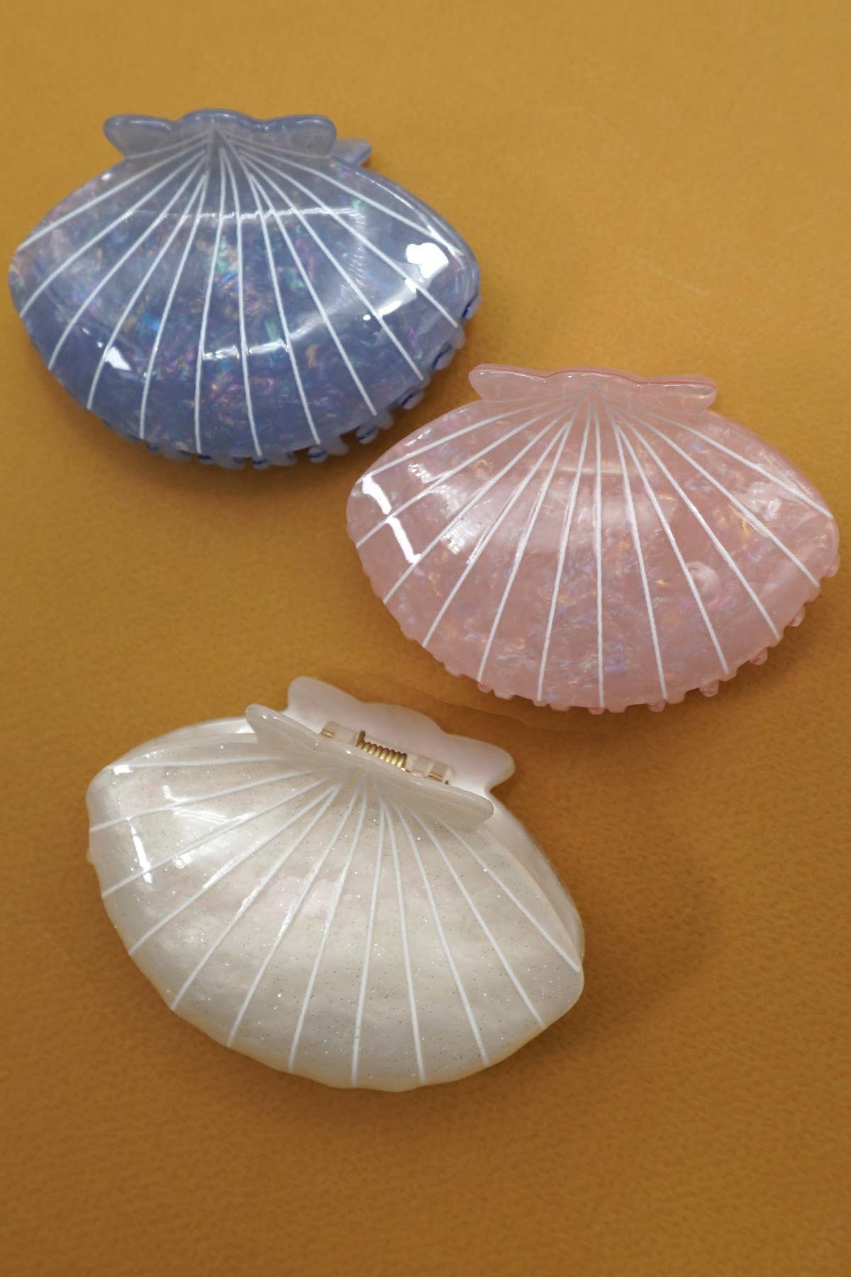 Mermaid Seashell Hair Claw Clip