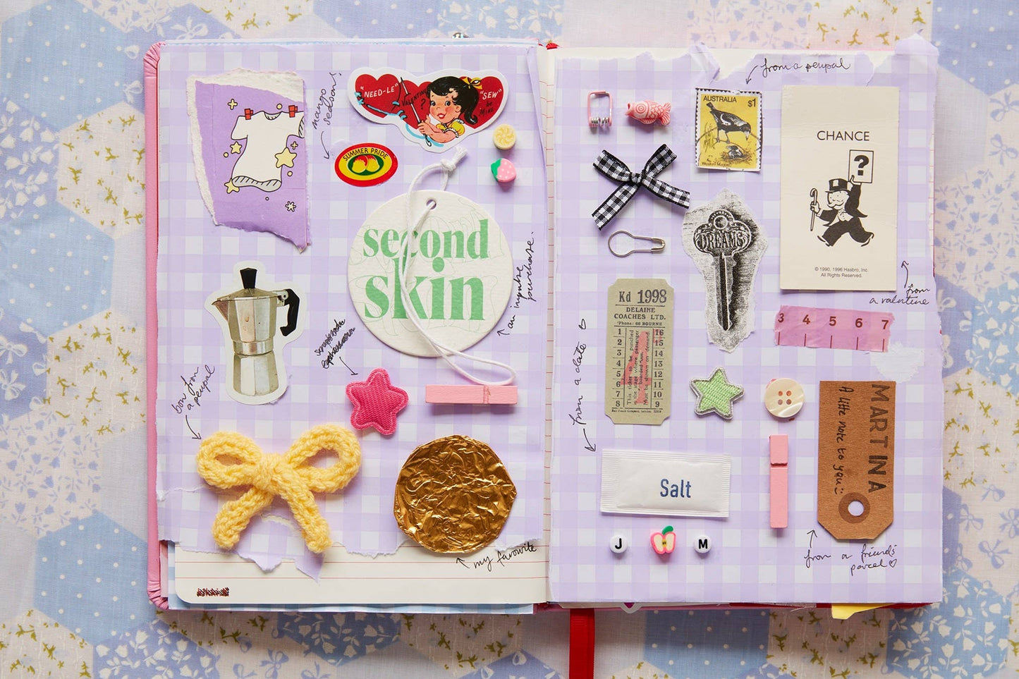 A Year of Junk Journaling by Martina Calvi