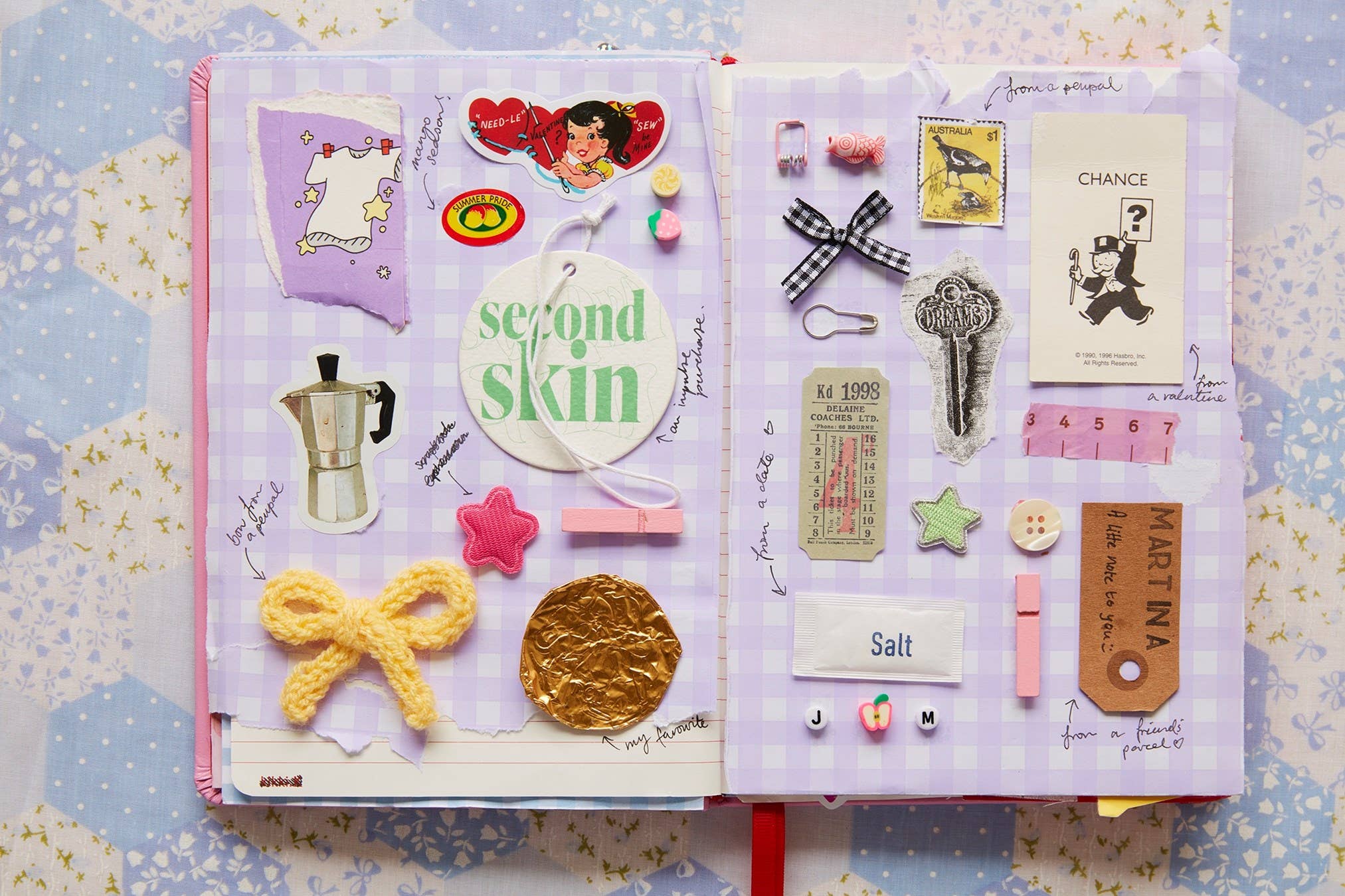 A Year of Junk Journaling by Martina Calvi
