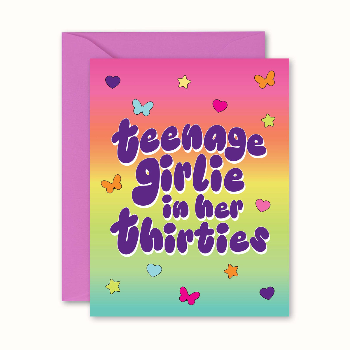 Teenage Girlie In Her Thirties Nostalgic Birthday Day