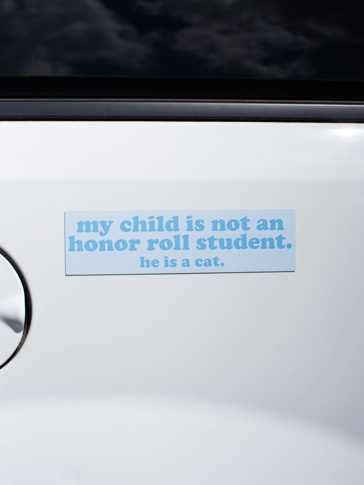 Honor Roll Cat Bumper Magnet