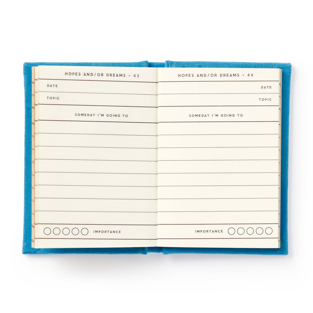 "Tiny Hopes And Dreams" Tiny Diary by Brass Monkey
