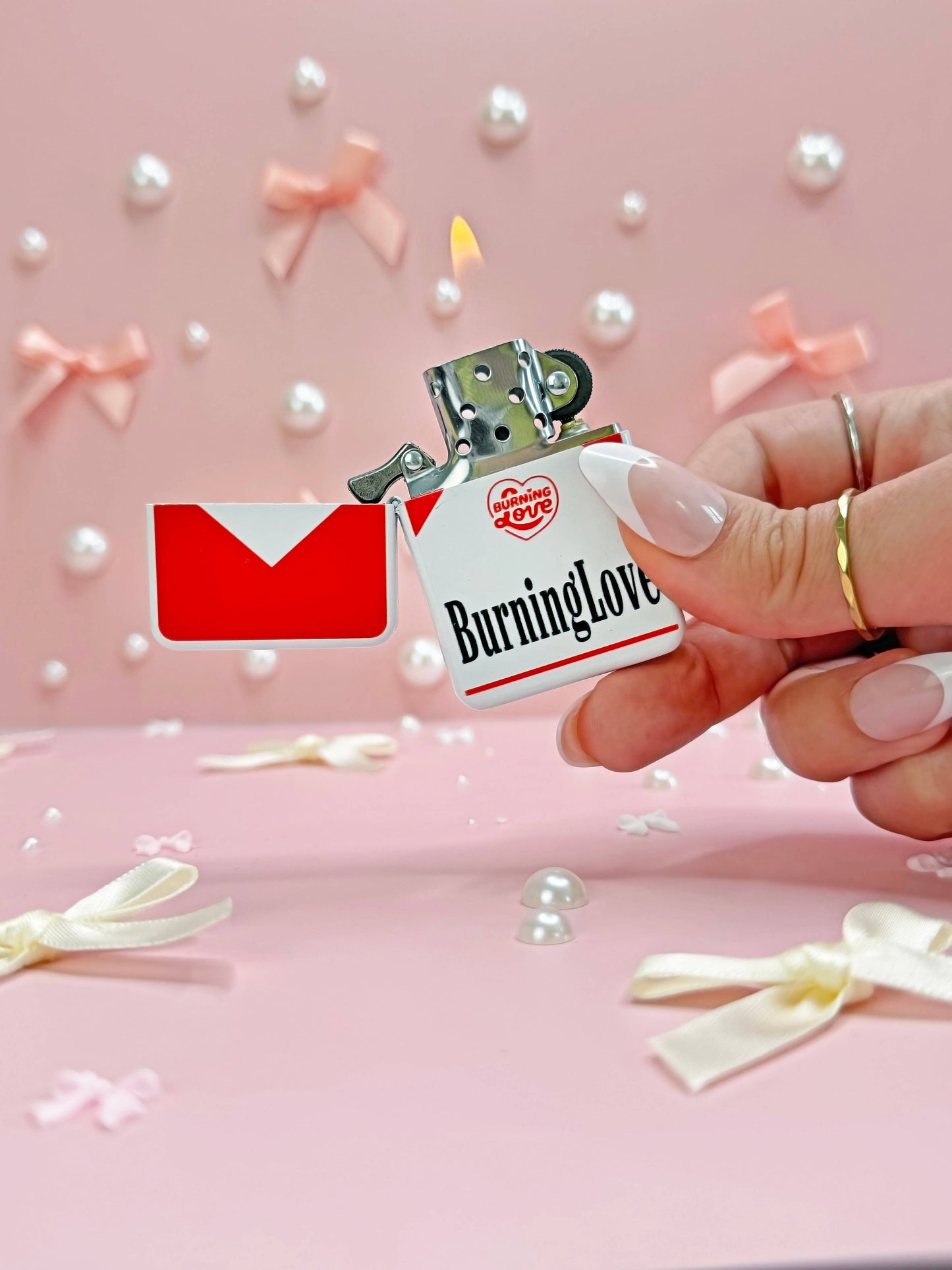 Cigarette Box Lighter (REFILLABLE)