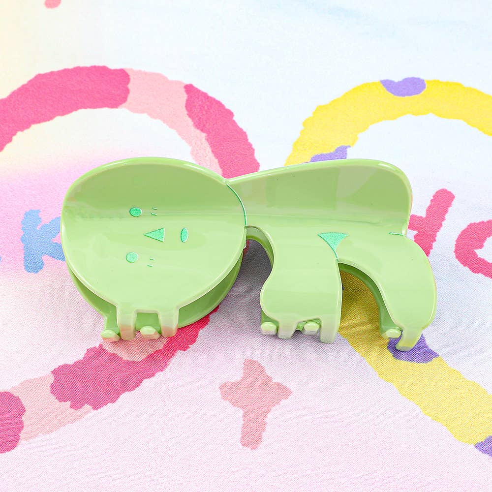 Smiski-Inspired Hair Claw Clip