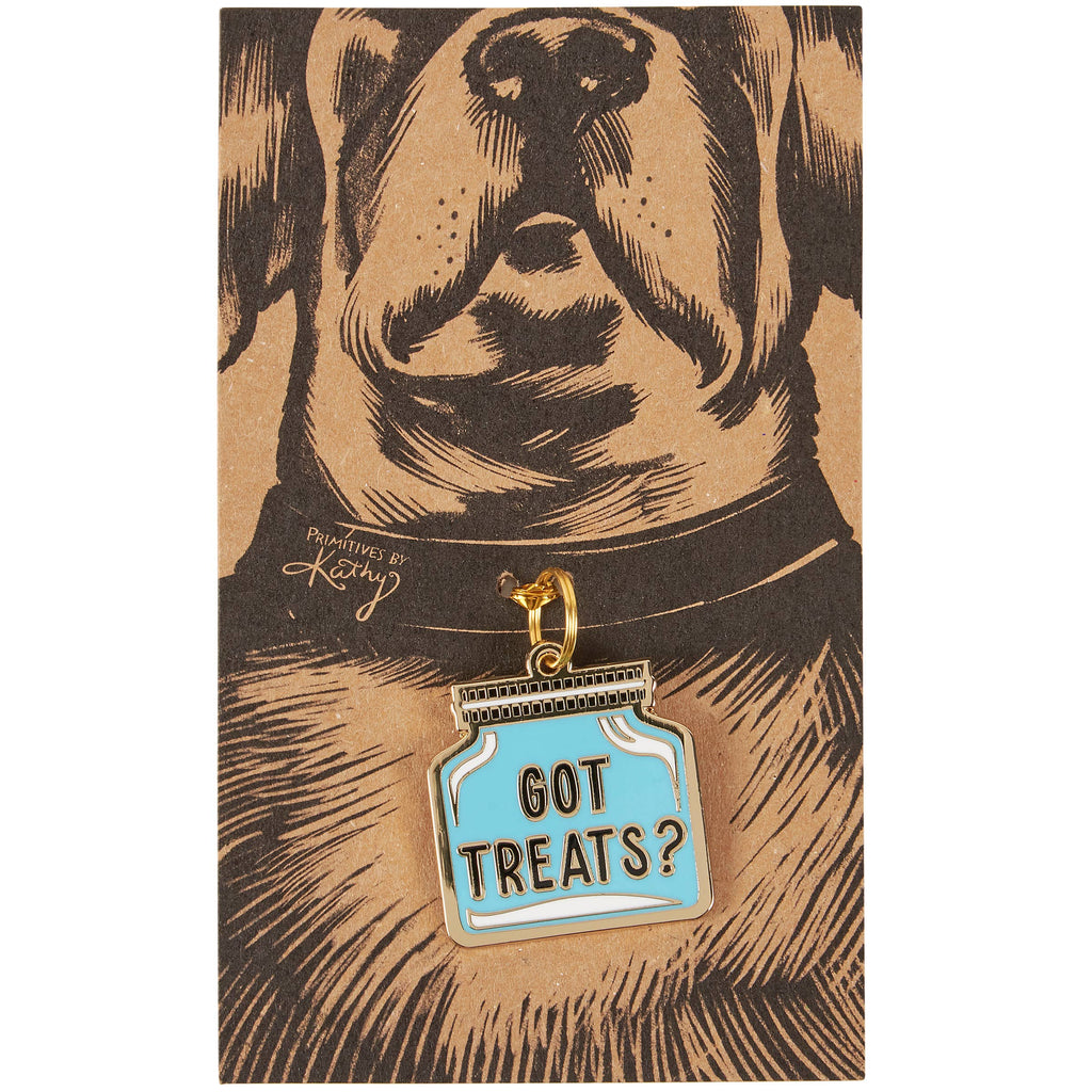 "Got Treats?" Collar Charm