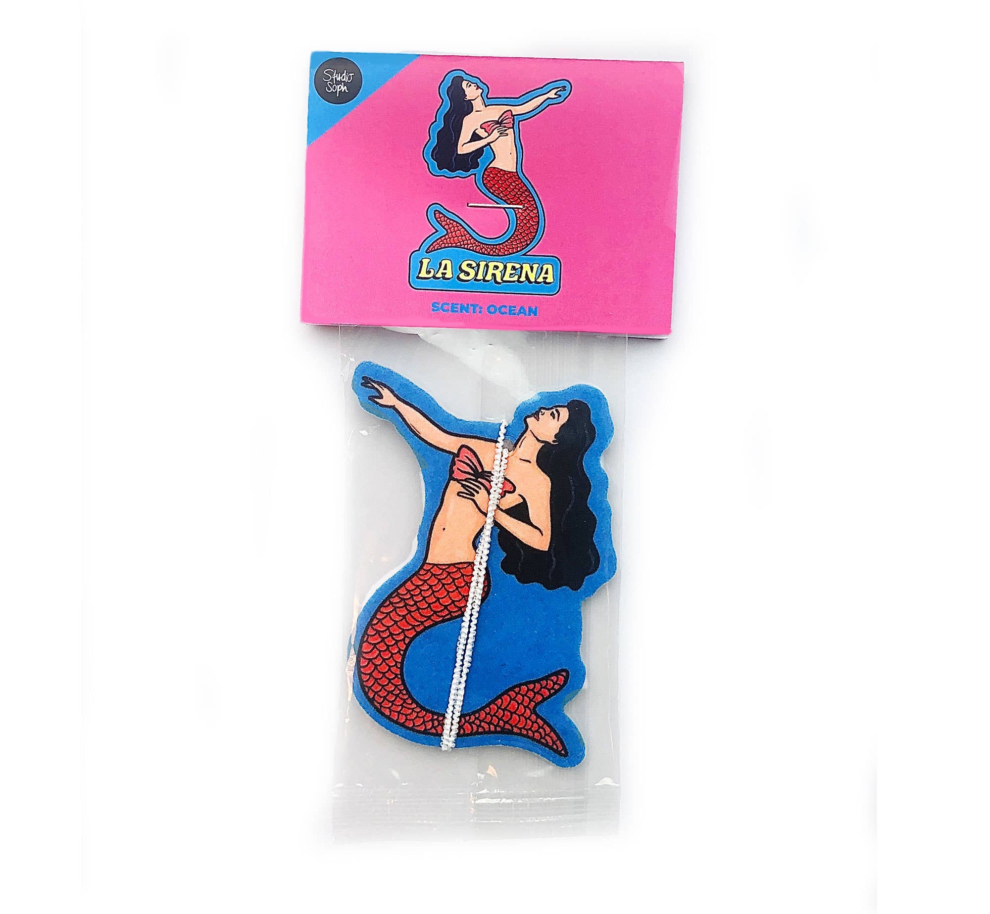 "La Sirena" Mexican Lottery Air Freshener