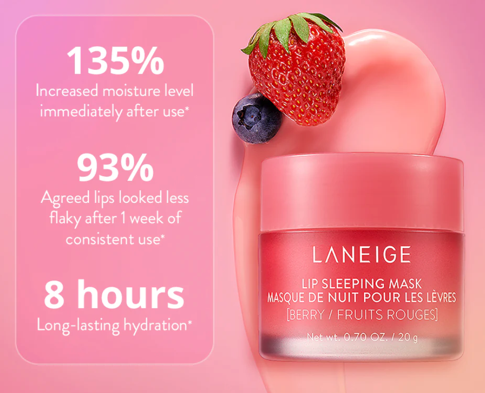 LANEIGE® Mini Berry Lip Sleeping Mask Treatment Balm Care