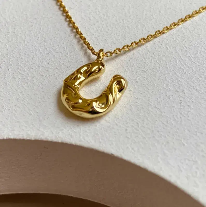 Horseshoe Pendant Necklace