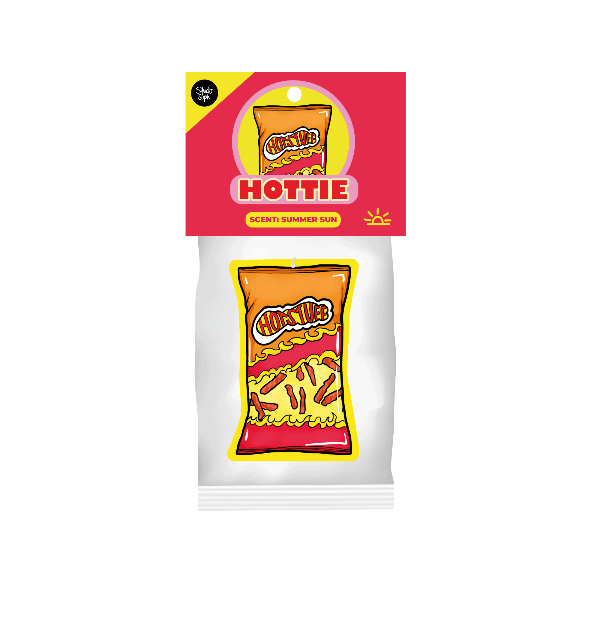 Hottie Hot Chip Bag Air Freshener