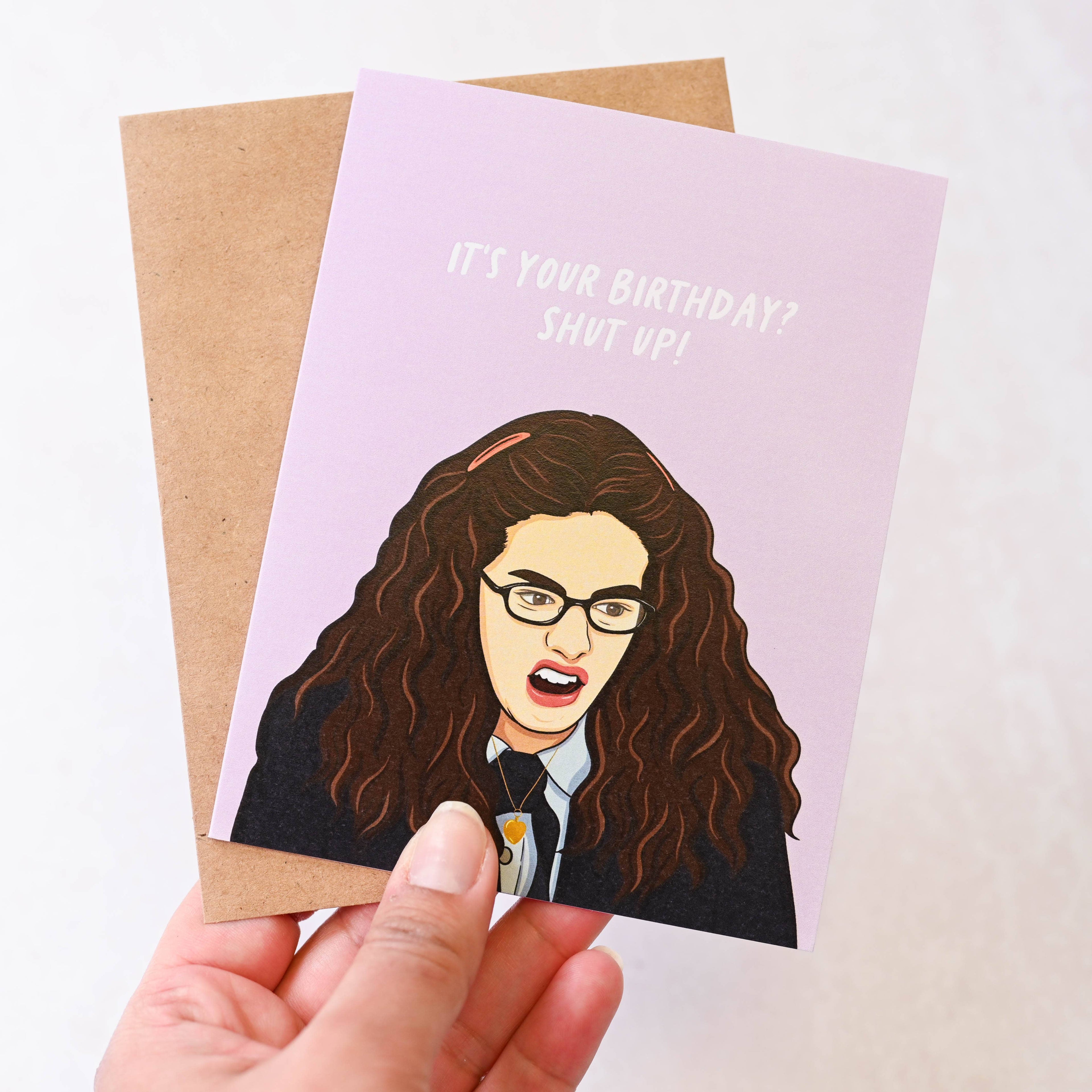"It's Your Birthday? Shut up!" Princess Diaries Birthday Card