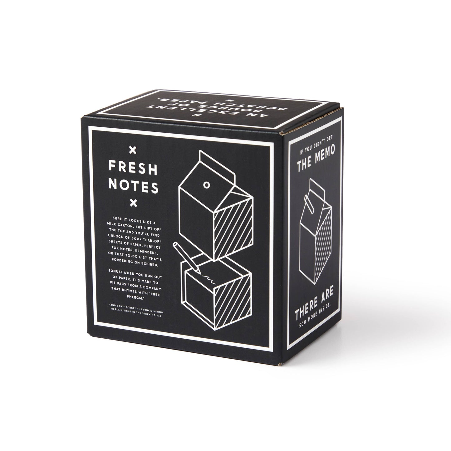 Fresh Ideas Milk Carton Note Set