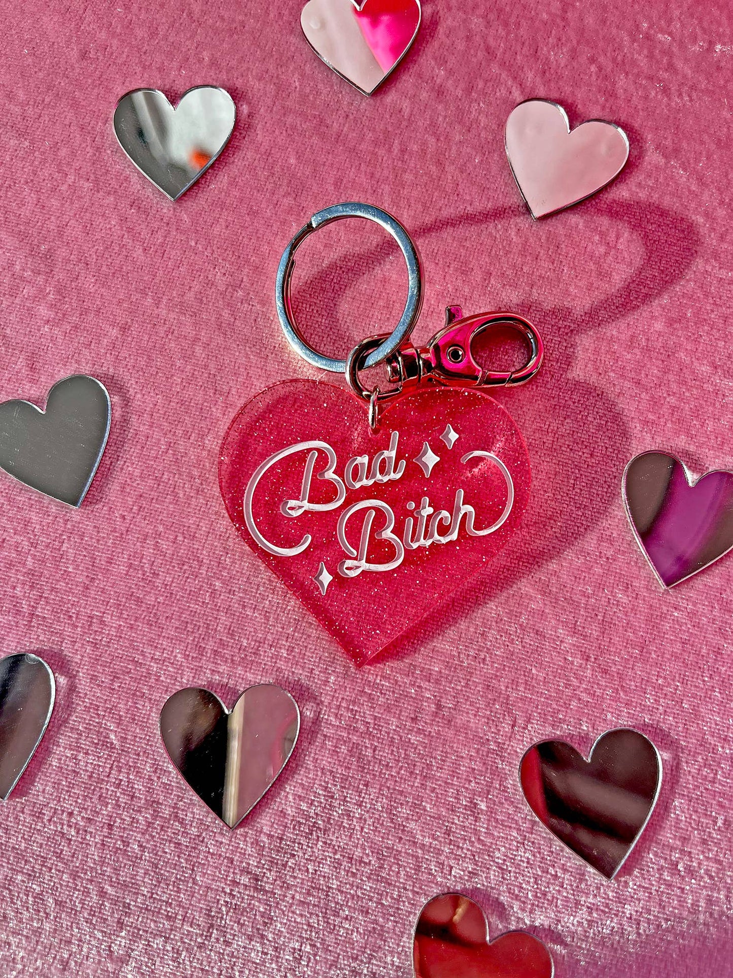 Bad Bitch Keychain