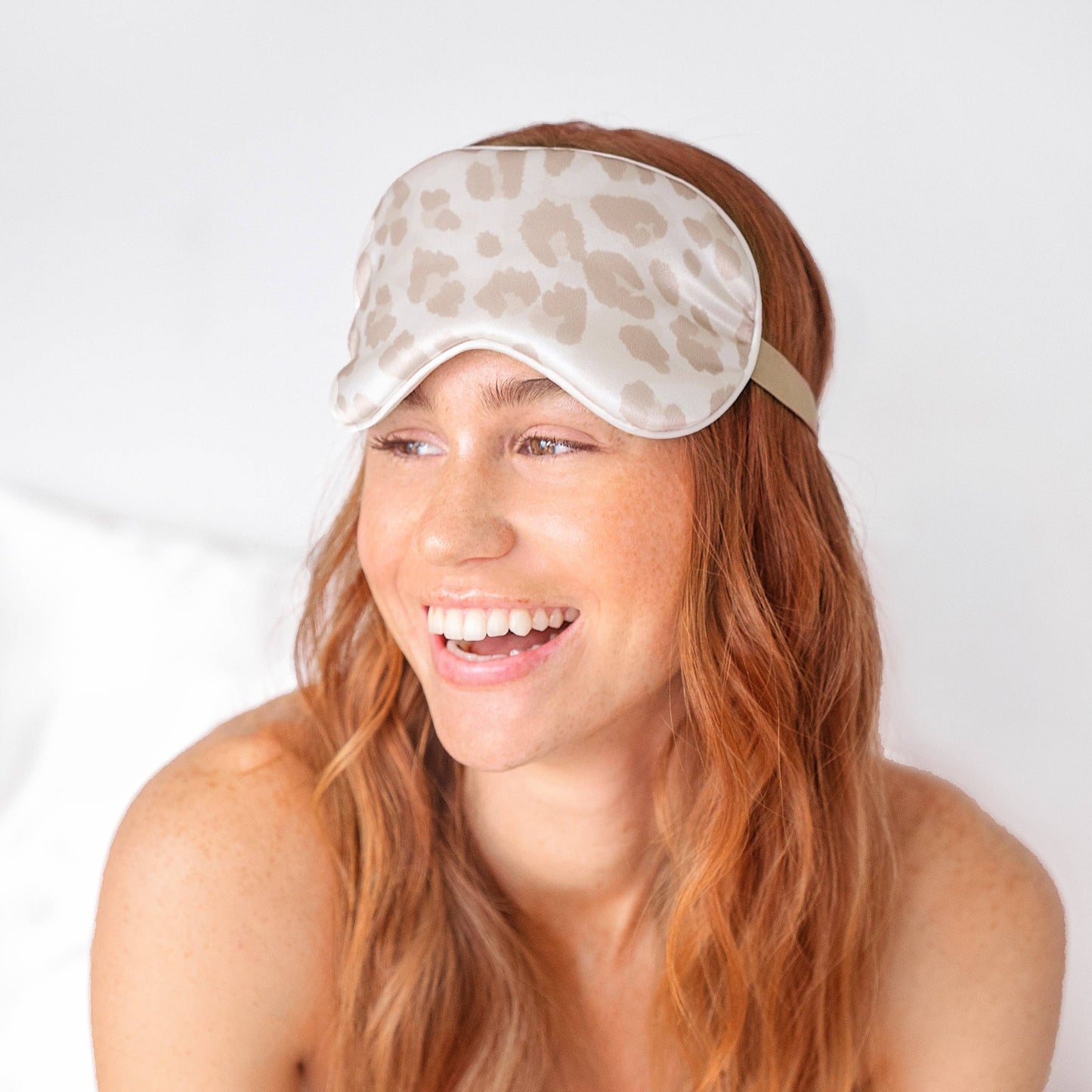 Kitsch Leopard Satin Sleep Eye Mask