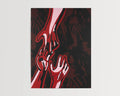 "FORGIVE ME, SAVE ME" Lo Reed Print