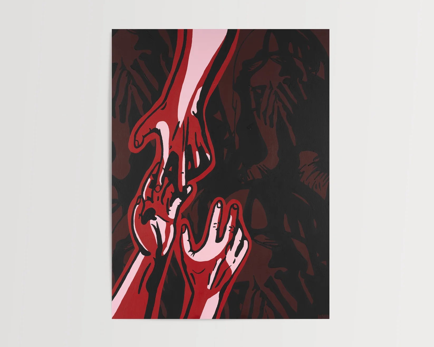 "FORGIVE ME, SAVE ME" Lo Reed Print