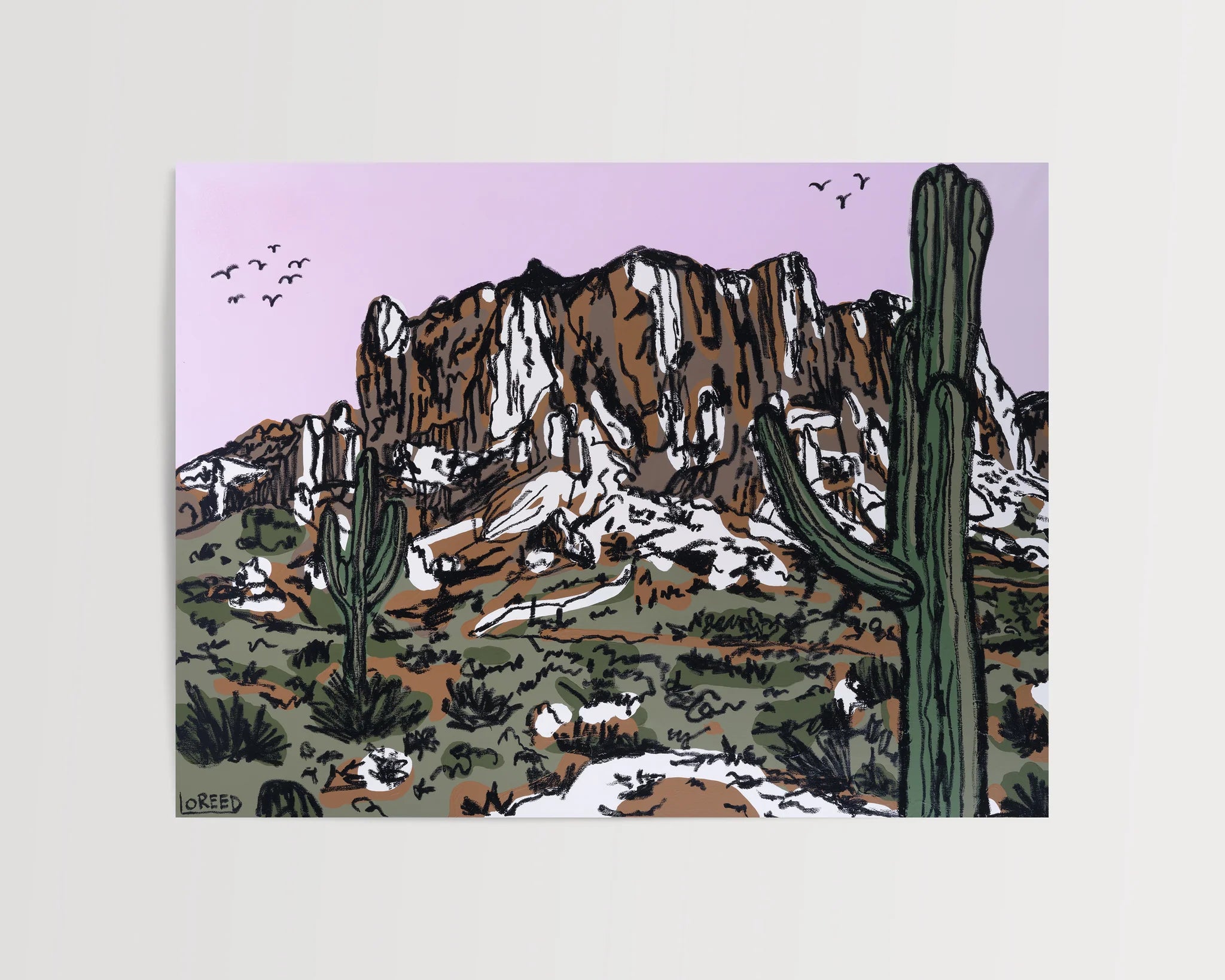 “LOST DUTCHMAN” Lo Reed Print