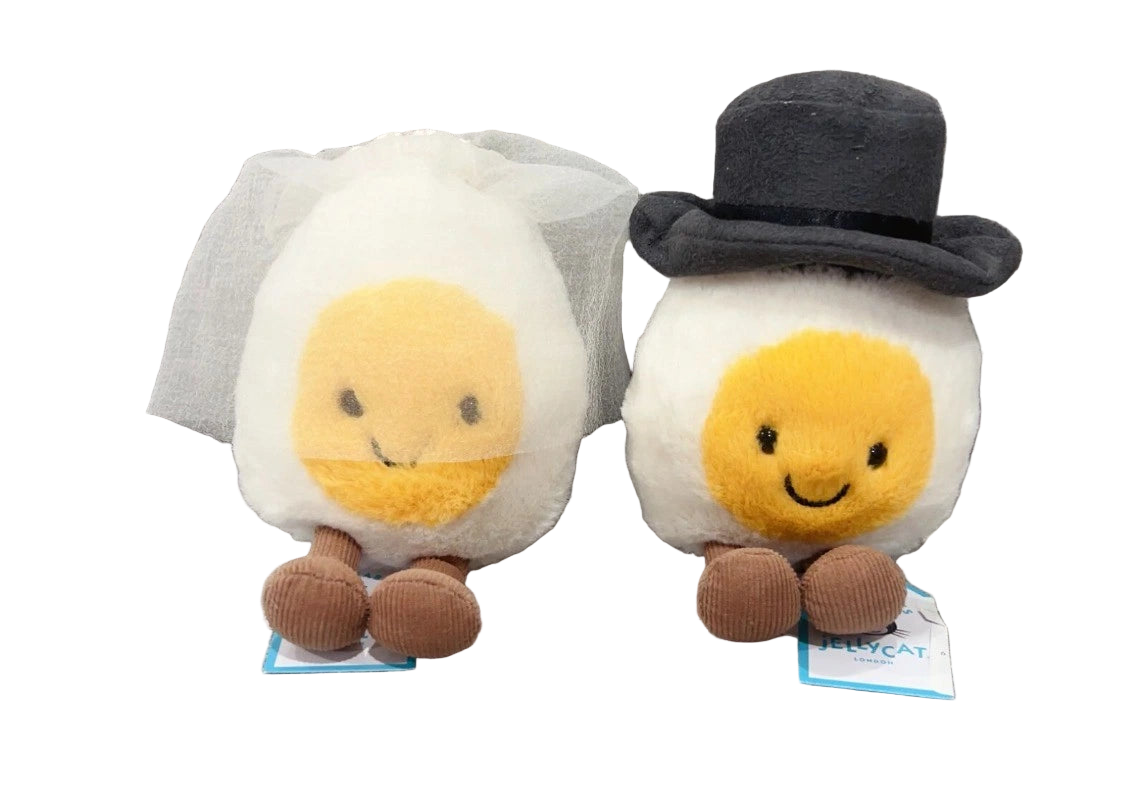 Bride and Groom Jelllycat Plush (Set)