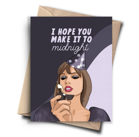 Midnights Taylor Swift Birthday Card